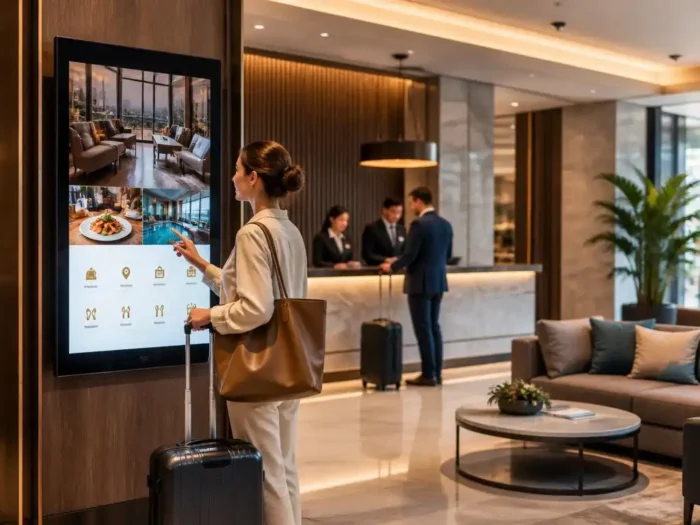 Modern strategies for hospitality digital signage deployment