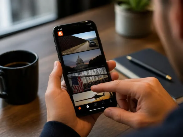 Navigating the Breitbart news app for android features