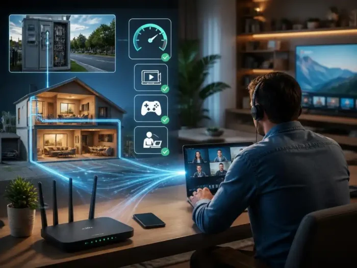 Optimizing your home network with a reliable fttc connection