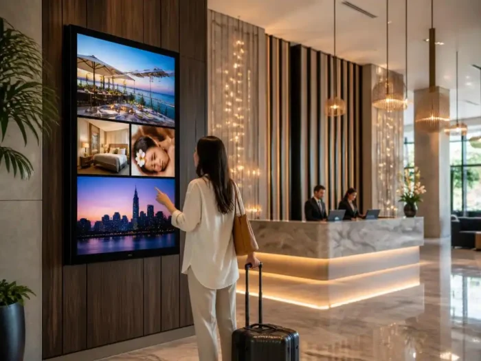 Successful hospitality digital signage deployment for hotels