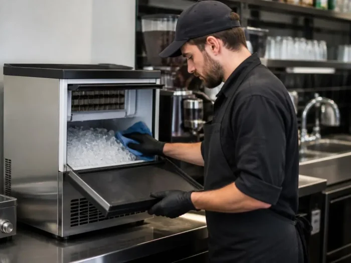 Top strategies for maintaining a commercial countertop ice maker