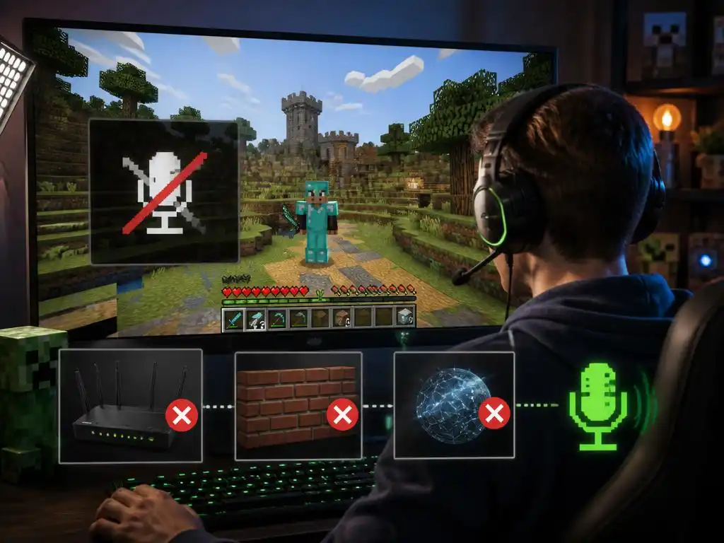 Troubleshooting Minecraft Simple Voice Chat Connection Failures