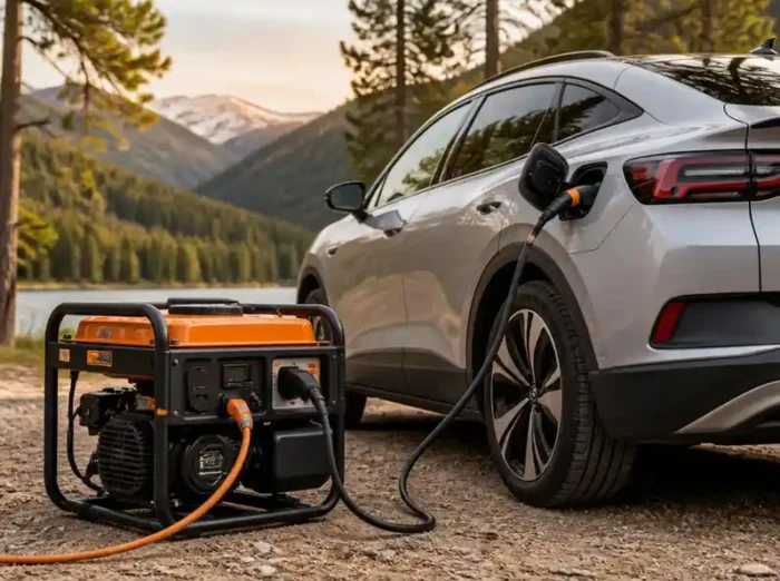 Ultimate Guide to Using a Portable Generator to Charge Electric Car