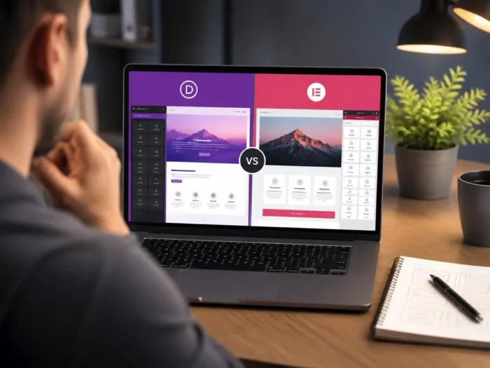Comment choisir entre Divi ou Elementor pour votre site WordPress