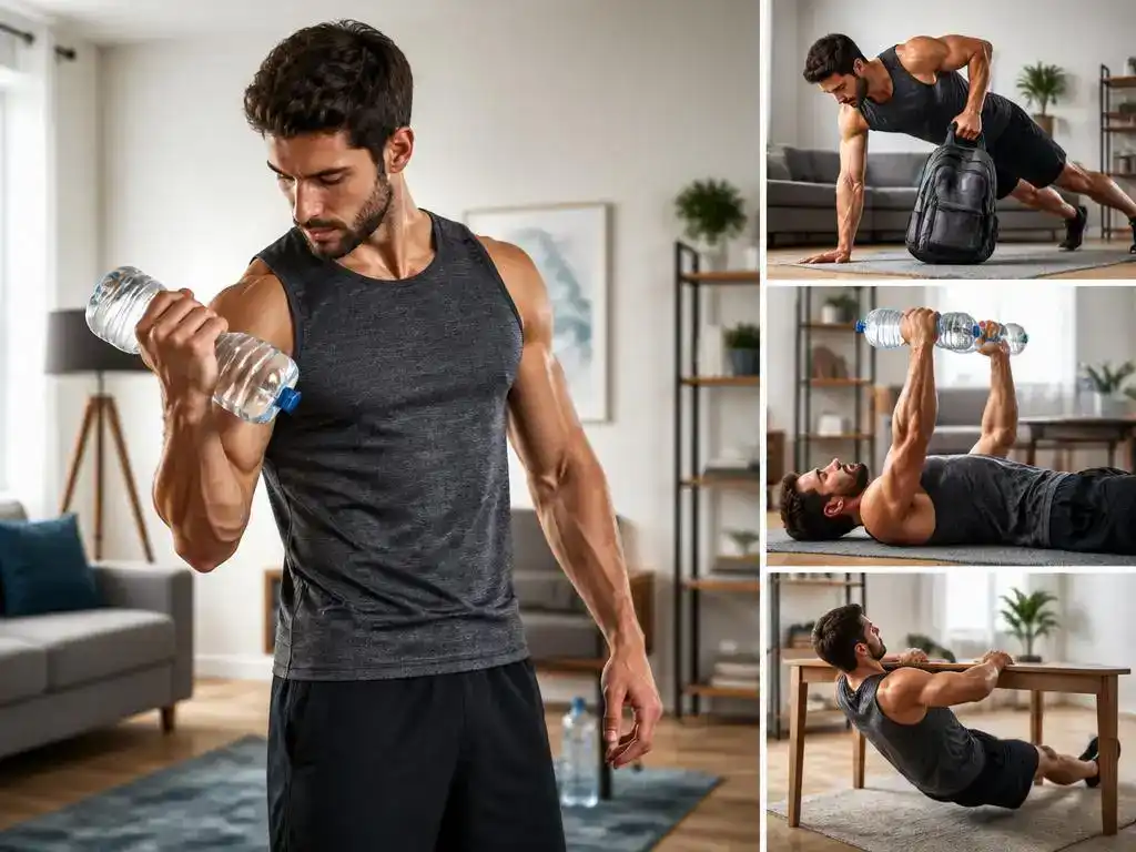 Effektives bizeps training zuhause ohne teure Fitnessgeräte