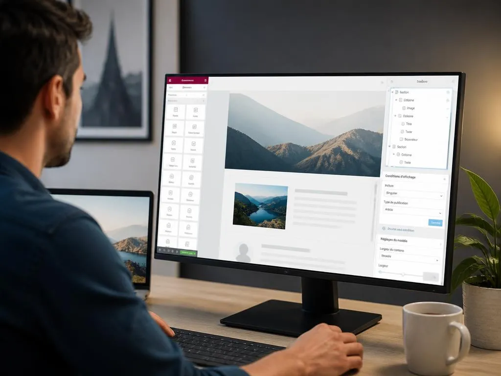 Maîtriser le template single model elementor pour vos pages