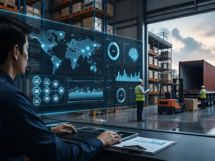 Modernizing logistics with an artificial intelligence purchase order tracking system