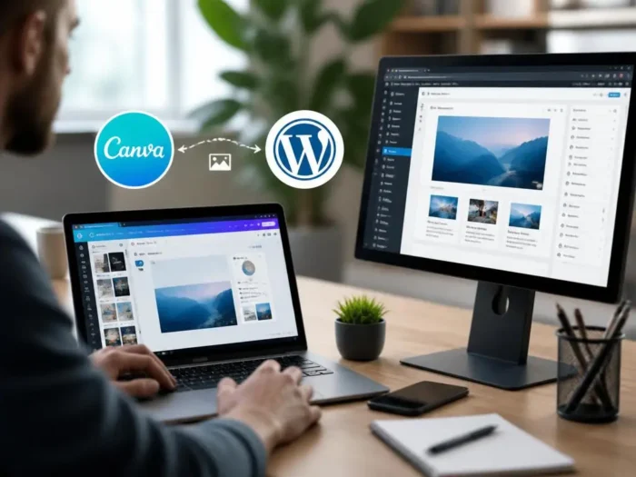 Optimiser votre flux de création avec la wordpress canva integration