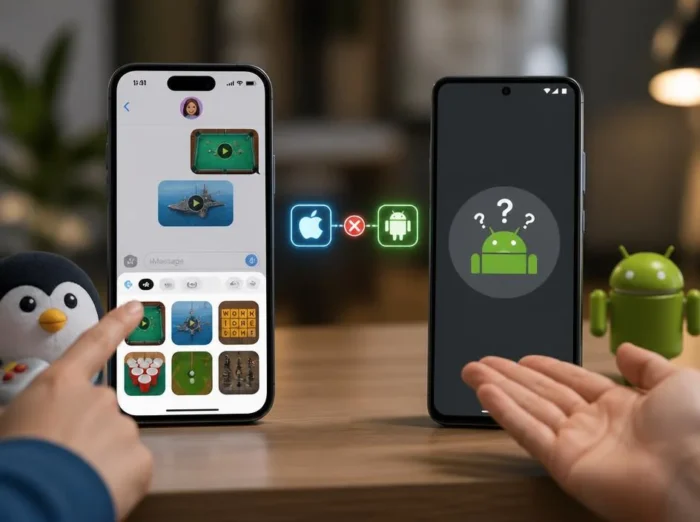 Why is game pigeon available on android and how it functions